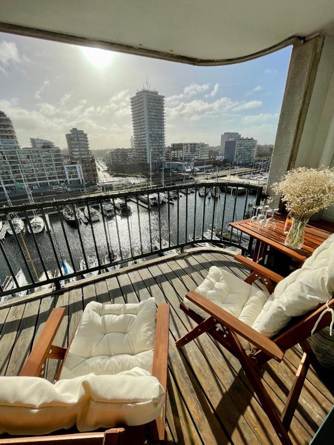 Maison Beaufort - Uniek Zicht Op De Jachthaven Oostende Exteriör bild